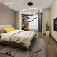 Миниатюра изображения товара Люстра Estares Akrilika slim 70W 3R-APP-600x1100-BLACK/CLEAR-220-IP20
