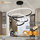 Миниатюра изображения товара Люстра Estares Akrilika slim 70W 3R-APP-600x1100-BLACK/CLEAR-220-IP20