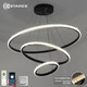 Миниатюра изображения товара Люстра Estares Akrilika slim 70W 3R-APP-600x1100-BLACK/CLEAR-220-IP20
