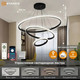 Миниатюра изображения товара Люстра Estares Akrilika slim 70W 3R-APP-600x1100-BLACK/CLEAR-220-IP20