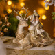 Миниатюра изображения товара Статуэтка Lefard Дети на олене / 162-1282
