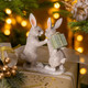Миниатюра изображения товара Статуэтка Lefard Кролики / 162-1316