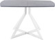 Миниатюра изображения товара Обеденный стол AMC Elite Е20(1200) D2 (белый/бетон чикаго светло-серый)
