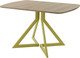 Миниатюра изображения товара Обеденный стол AMC Elite Е20(1200) D2 (золото/дуб небраска натур)