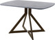 Миниатюра изображения товара Обеденный стол AMC Elite Е20(1100) D2 (коричневый/бетон чикаго светло-серый)