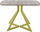Миниатюра изображения товара Обеденный стол AMC Elite Е20(1100) D2 (золото/дуб уайт-ривер песочно-бежевый)