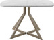 Миниатюра изображения товара Обеденный стол AMC Elite Е20(1100) D2 (капучино/мрамор кристалл)
