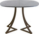 Миниатюра изображения товара Обеденный стол AMC Elite Е24(900) D7 (коричневый/бетон чикаго светло-серый)