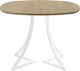 Миниатюра изображения товара Обеденный стол AMC Elite Е24(900) D7 (белый/дуб небраска натур)