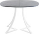 Миниатюра изображения товара Обеденный стол AMC Elite Е24(900) D7 (белый/бетон чикаго светло-серый)