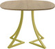 Миниатюра изображения товара Обеденный стол AMC Elite Е24(900) D7 (золото/дуб небраска натур)