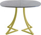 Миниатюра изображения товара Обеденный стол AMC Elite Е24(900) D7 (золото/бетон чикаго светло-серый)