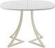 Миниатюра изображения товара Обеденный стол AMC Elite Е24(800) D7 (бежевый/мрамор кристалл)