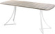 Миниатюра изображения товара Обеденный стол AMC Elite Е24(1200) D2 (белый/дуб уайт-ривер песочно-бежевый)
