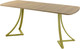 Миниатюра изображения товара Обеденный стол AMC Elite Е24(1200) D2 (золото/дуб небраска натур)