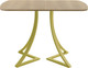 Миниатюра изображения товара Обеденный стол AMC Elite Е24(1200) D2 (золото/дуб небраска натур)