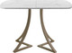 Миниатюра изображения товара Обеденный стол AMC Elite Е24(1200) D2 (капучино/мрамор кристалл)