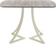 Миниатюра изображения товара Обеденный стол AMC Elite Е24(1100) D2 (бежевый/дуб уайт-ривер песочно-бежевый)
