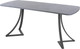 Миниатюра изображения товара Обеденный стол AMC Elite Е24(1100) D2 (графит/бетон чикаго светло-серый)