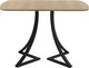 Миниатюра изображения товара Обеденный стол AMC Elite Е24(1200) D2 (черный/дуб небраска натур)