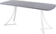 Миниатюра изображения товара Обеденный стол AMC Elite Е24(1100) D2 (белый/бетон чикаго светло-серый)