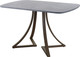Миниатюра изображения товара Обеденный стол AMC Elite Е24(1200) D2 (коричневый/бетон чикаго светло-серый)