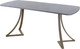 Миниатюра изображения товара Обеденный стол AMC Elite Е24(1100) D2 (капучино/бетон чикаго светло-серый)