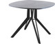 Миниатюра изображения товара Обеденный стол AMC Elite Е21(900) D7 (черный/бетон чикаго светло-серый)