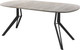 Миниатюра изображения товара Обеденный стол AMC Elite Е21(900) D7 (черный/дуб уайт-ривер песочно-бежевый)