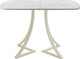 Миниатюра изображения товара Обеденный стол AMC Elite Е24(1200) D2 (бежевый/мрамор кристалл)