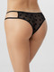 Миниатюра изображения товара Комплект женских трусов Mark Formelle 412438-3 (р.102, бантики на черном)