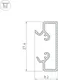 Профиль для светодиодной ленты Arlight ALU-BASE-2000 Small / 015467 — фото 4