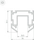 Миниатюра изображения товара Профиль для шинопровода Arlight MAG-STRETCH-25-2000 / 035719