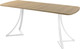 Миниатюра изображения товара Обеденный стол AMC Elite Е24(1200) D2 (белый/дуб небраска натур)