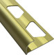 Миниатюра изображения товара Уголок под плитку Profiling Полукруглый ПО-10 (2.7м, золото матовый)
