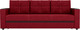 Миниатюра изображения товара Диван Олмеко Смарт 3-х местный (жаккард крона бордо)