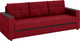 Миниатюра изображения товара Диван Олмеко Смарт 3-х местный (жаккард крона бордо)