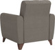 Миниатюра изображения товара Кресло мягкое Олмеко Эдвин М (велюр прага кофе)