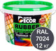 Миниатюра изображения товара Краска Super Decor Резиновая RAL 7024 (12кг, графит)