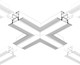 Миниатюра изображения товара Крестовина для профилей Arlight SL-LINIA55-FANTOM / 030134