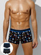 Миниатюра изображения товара Комплект мужских трусов Mark Formelle 411124-2 (р.98-108, прикольные пингвины/глубокий синий-1)
