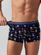 Миниатюра изображения товара Комплект мужских трусов Mark Formelle 411124-2 (р.98-108, прикольные пингвины/глубокий синий-4)