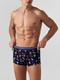 Миниатюра изображения товара Комплект мужских трусов Mark Formelle 411124-2 (р.98-108, прикольные пингвины/глубокий синий-4)