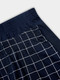 Миниатюра изображения товара Комплект мужских трусов Mark Formelle 411152-2 (р.110-120, клетка на темно-синем/темно-синий)