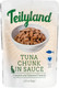 Миниатюра изображения товара Влажный корм для кошек Teilyland Кусочки с тунцом в соусе (85г)
