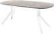 Миниатюра изображения товара Обеденный стол AMC Elite Е21(900) D7 (белый/дуб уайт-ривер песочно-бежевый)