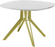 Миниатюра изображения товара Обеденный стол AMC Elite Е21(900) D7 (золото/мрамор кристалл)
