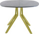 Миниатюра изображения товара Обеденный стол AMC Elite Е21(900) D7 (золото/бетон чикаго светло-серый)