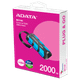 Миниатюра изображения товара Внешний жесткий диск A-data SC740 USB3.2 Gen2 2TB (SC740-2000G-CBU)