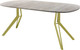 Миниатюра изображения товара Обеденный стол AMC Elite Е21(800) D7 (золото/дуб уайт-ривер песочно-бежевый)